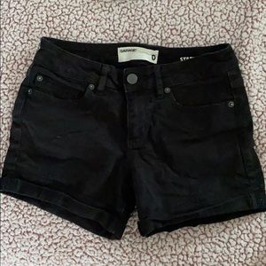 Garage Stretch Black Shorts